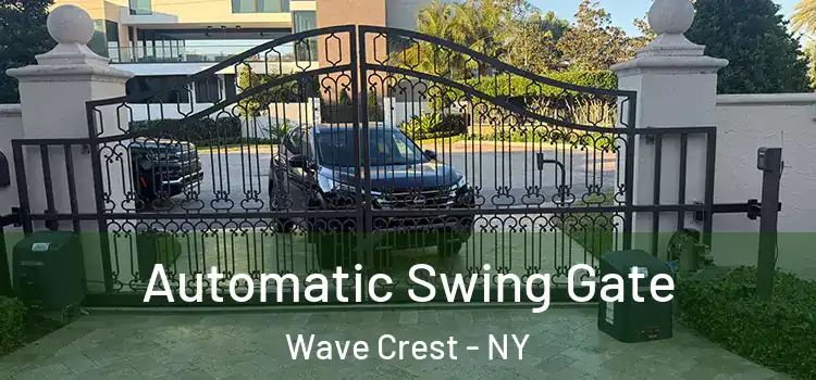 Automatic Swing Gate Wave Crest - NY