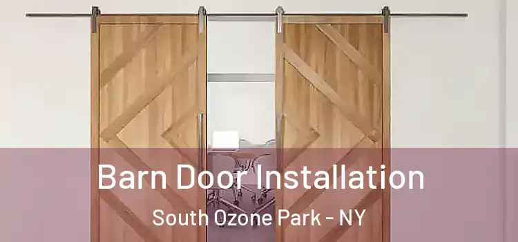  Barn Door Installation South Ozone Park - NY