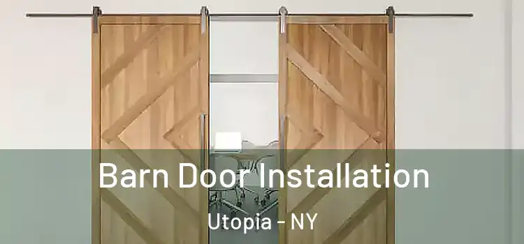 Barn Door Installation Utopia - NY