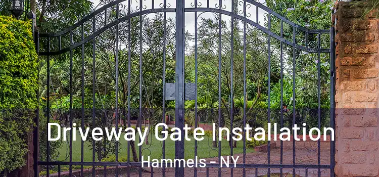 Driveway Gate Installation Hammels - NY