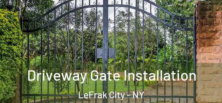 Driveway Gate Installation LeFrak City - NY