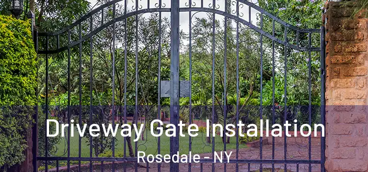 Driveway Gate Installation Rosedale - NY
