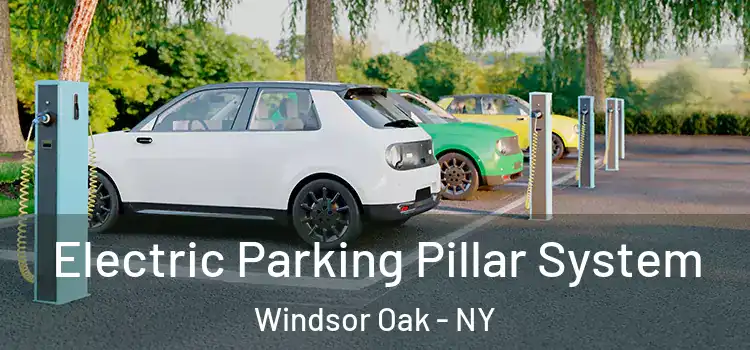 Electric Parking Pillar System Windsor Oak - NY