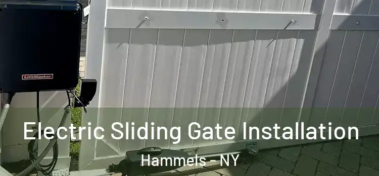 Electric Sliding Gate Installation Hammels - NY