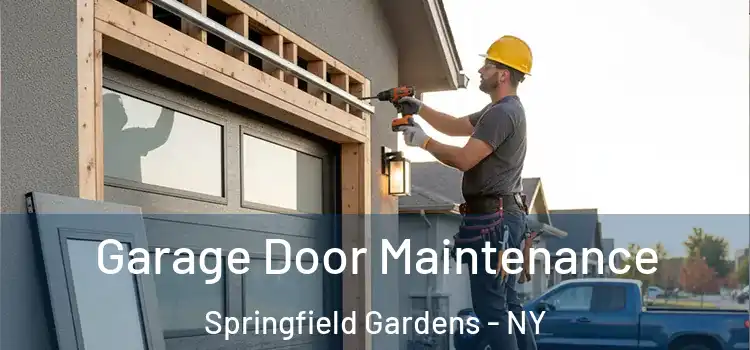 Garage Door Maintenance Springfield Gardens - NY