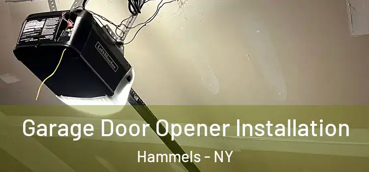  Garage Door Opener Installation Hammels - NY