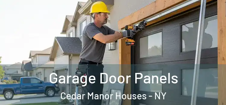  Garage Door Panels Cedar Manor Houses - NY