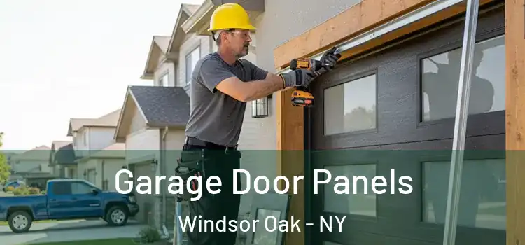  Garage Door Panels Windsor Oak - NY