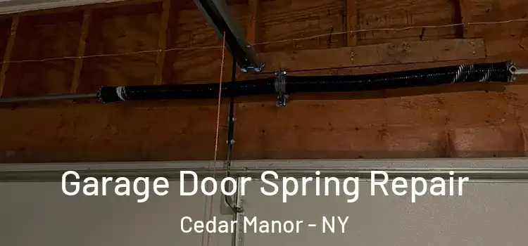  Garage Door Spring Repair Cedar Manor - NY