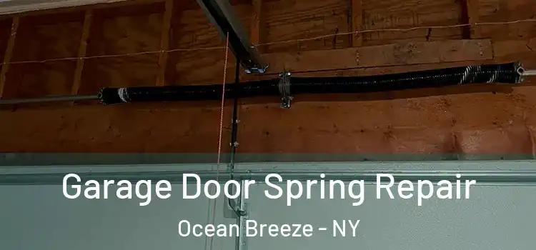  Garage Door Spring Repair Ocean Breeze - NY