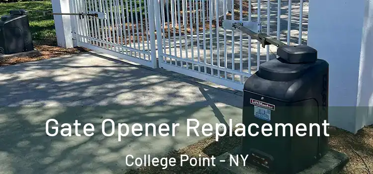 Gate Opener Replacement College Point - NY