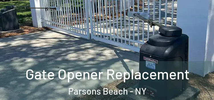 Gate Opener Replacement Parsons Beach - NY