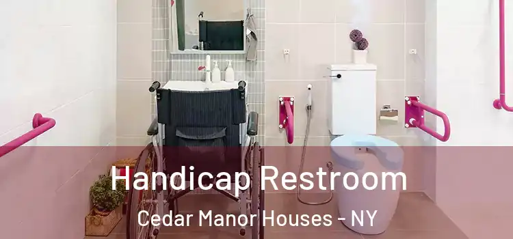 Handicap Restroom Cedar Manor Houses - NY