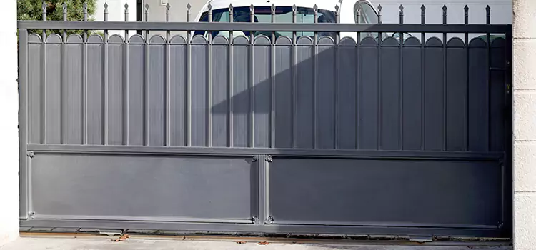 Metal Driveway Gate Installation Silverpointe Estates