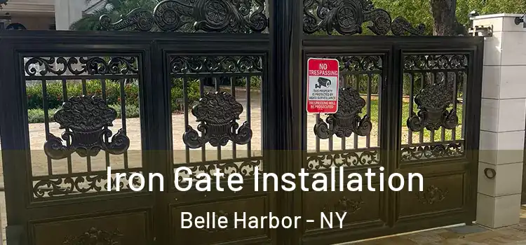 Iron Gate Installation Belle Harbor - NY