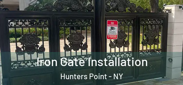 Iron Gate Installation Hunters Point - NY
