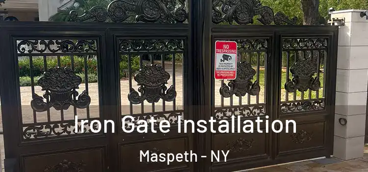  Iron Gate Installation Maspeth - NY