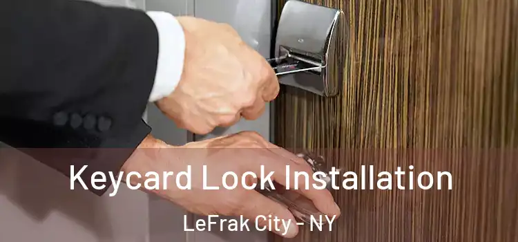 Keycard Lock Installation LeFrak City - NY