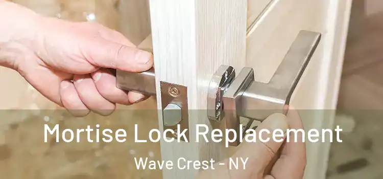  Mortise Lock Replacement Wave Crest - NY