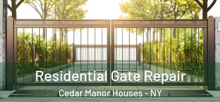 Residential Gate Repair Cedar Manor Houses - NY