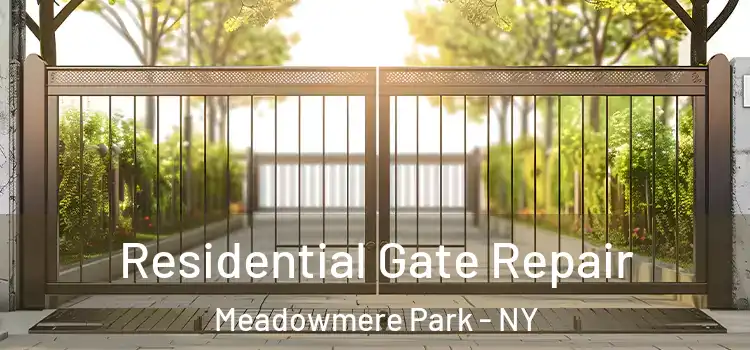 Residential Gate Repair Meadowmere Park - NY