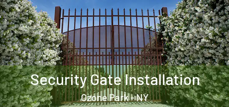Security Gate Installation Ozone Park - NY