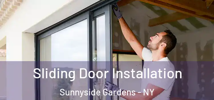 Sliding Door Installation Sunnyside Gardens - NY