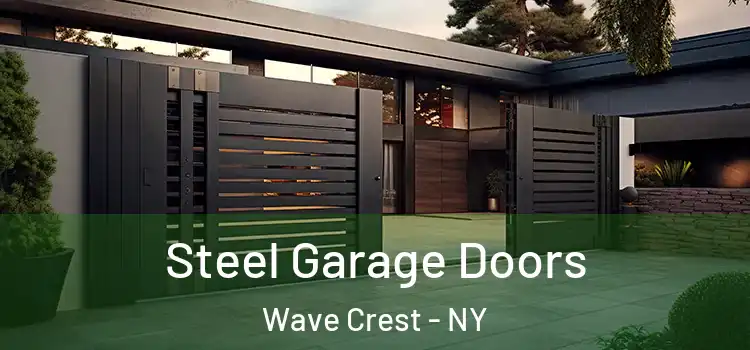 Steel Garage Doors Wave Crest - NY