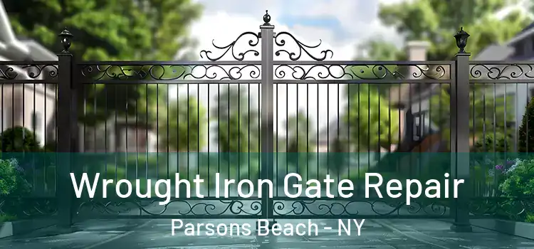 Wrought Iron Gate Repair Parsons Beach - NY